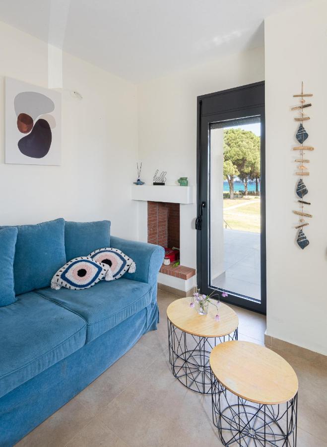 #Flh - Amalthia & Αthena Beachfront Houses In Pefkohori Exterior photo