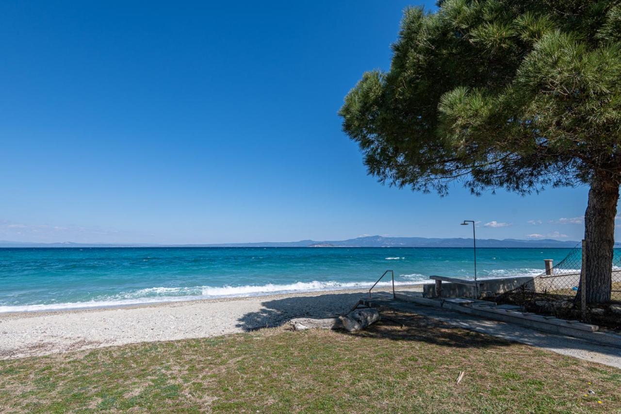 #Flh - Amalthia & Αthena Beachfront Houses In Pefkohori Exterior photo