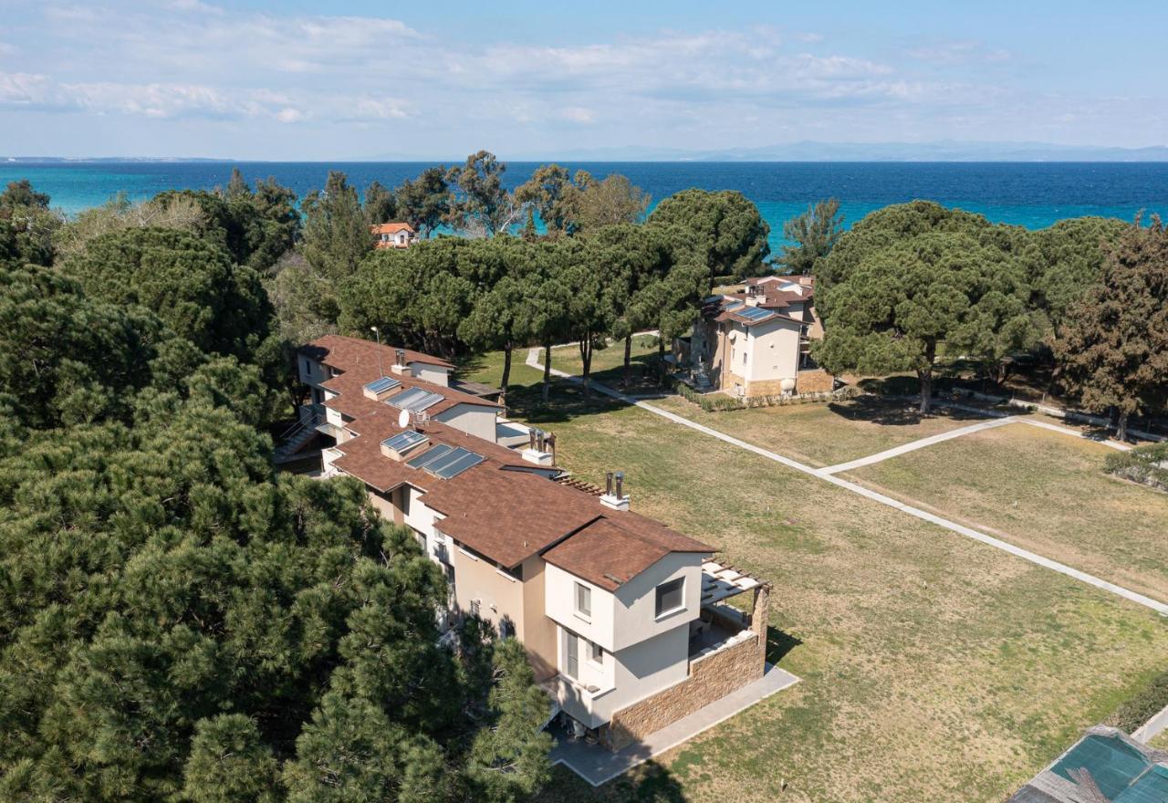 #Flh - Amalthia & Αthena Beachfront Houses In Pefkohori Exterior photo