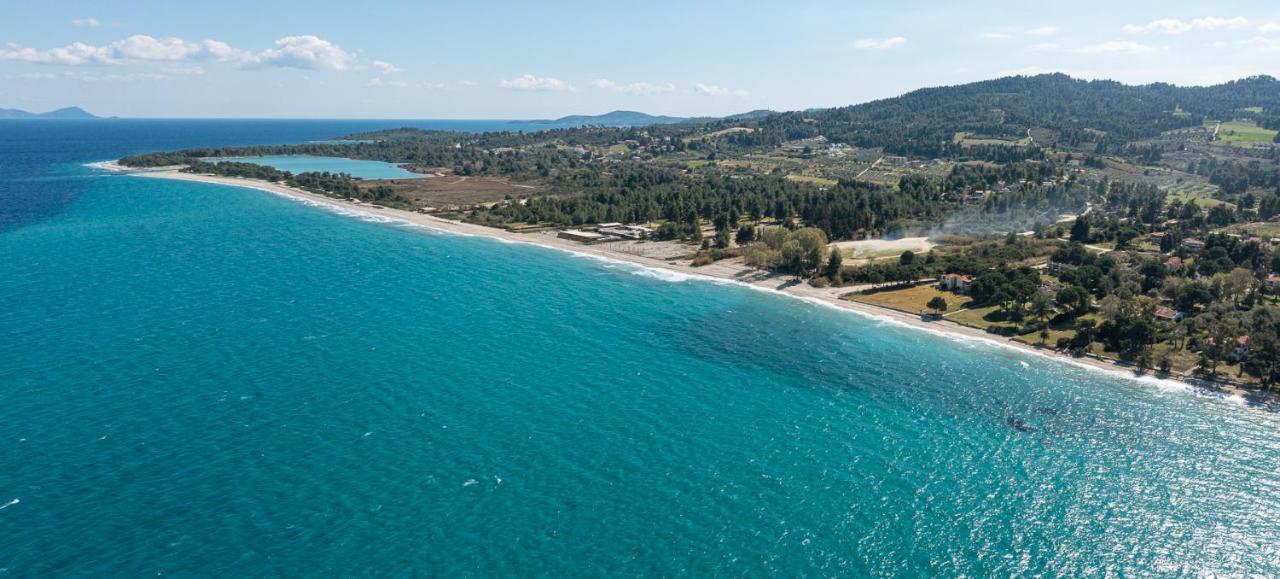 #Flh - Amalthia & Αthena Beachfront Houses In Pefkohori Exterior photo